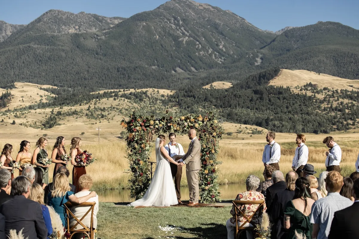 Sam and Andy's wedding celebration